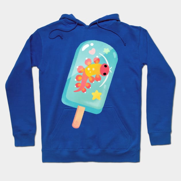 Popsicle Polychaete worm Hoodie by pikaole